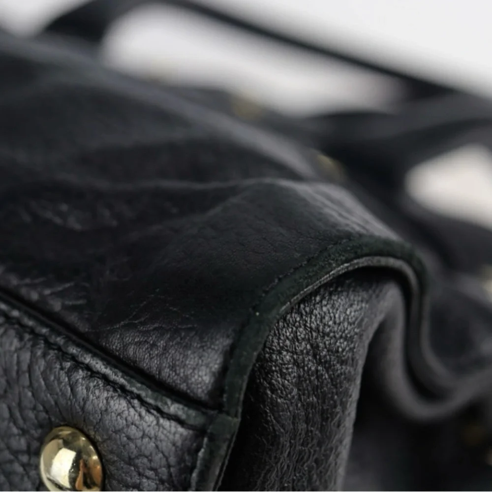 Jimmy Choo Rosalie 2Way Shoulder / Handbag Black Leather